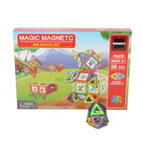 Magnetic Building Blocks 58pcs 3yrs+