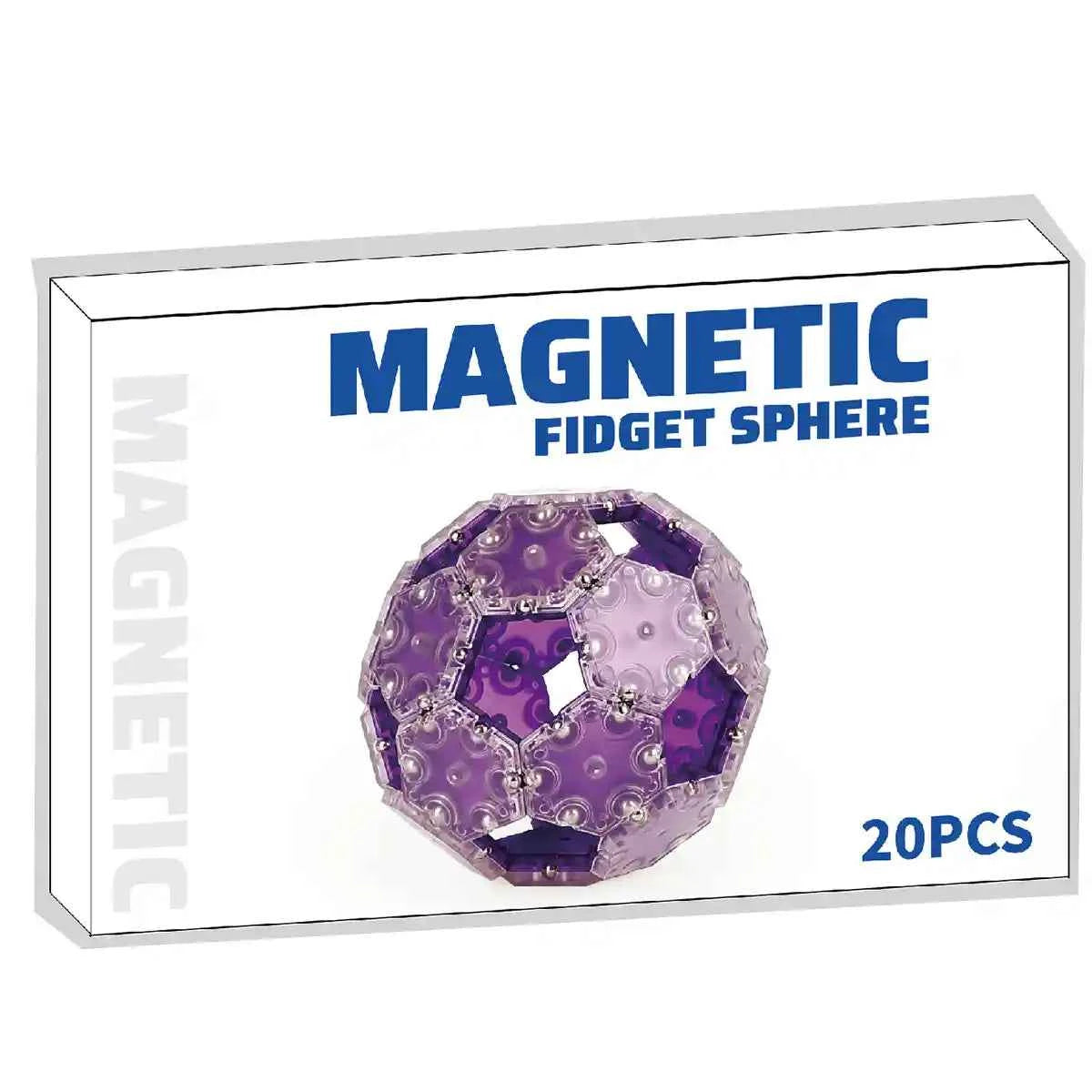 Magnetic Sphere 20pcs 3yrs+ - Kiddy Zone