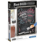 CLEM. PUZZLE BLACKBOARD TRAVEL 1000PCS