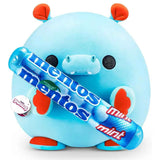 Snackles Medium - Hippo holding PLUSH Mentos Mint Flavor - Kiddy Zone