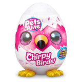 Pets Alive-Chirpy Birds-Series 1, Endcap,36 pcs, No Inner, Std Color Assortment - Kiddy Zone