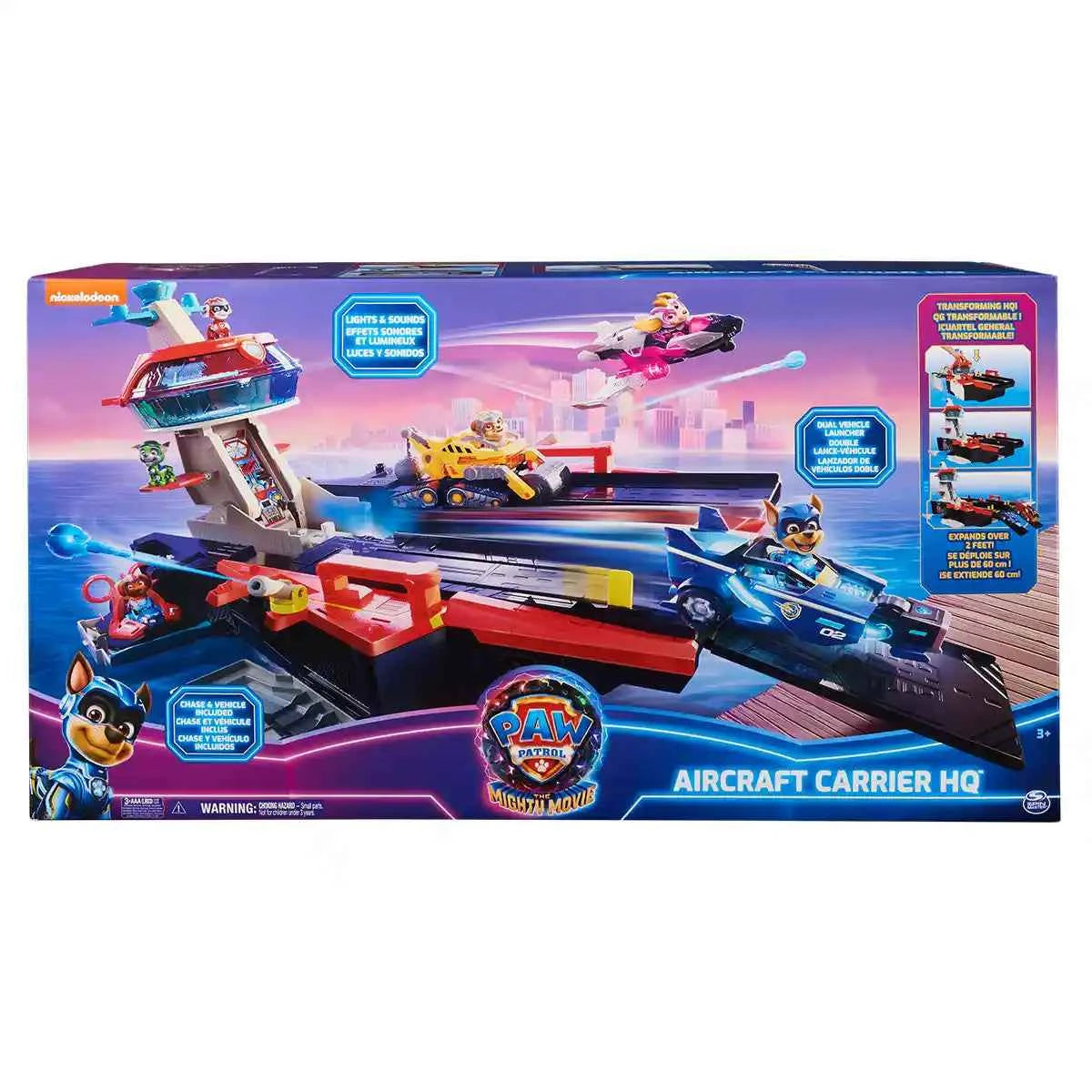 Paw Patrol Movie2 Aircraft Carrier HQ - Kiddy Zone