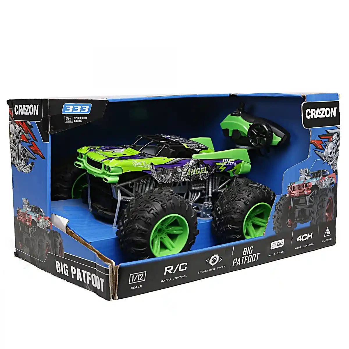 Crazon 1:12 R/C Furious Off-Road Vehicle 3yrs+ - Kiddy Zone