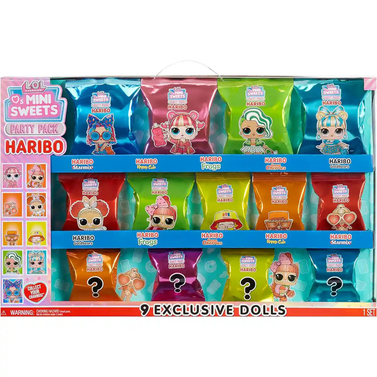 LOL Surprise Loves Mini Sweets X Haribo Party Pack