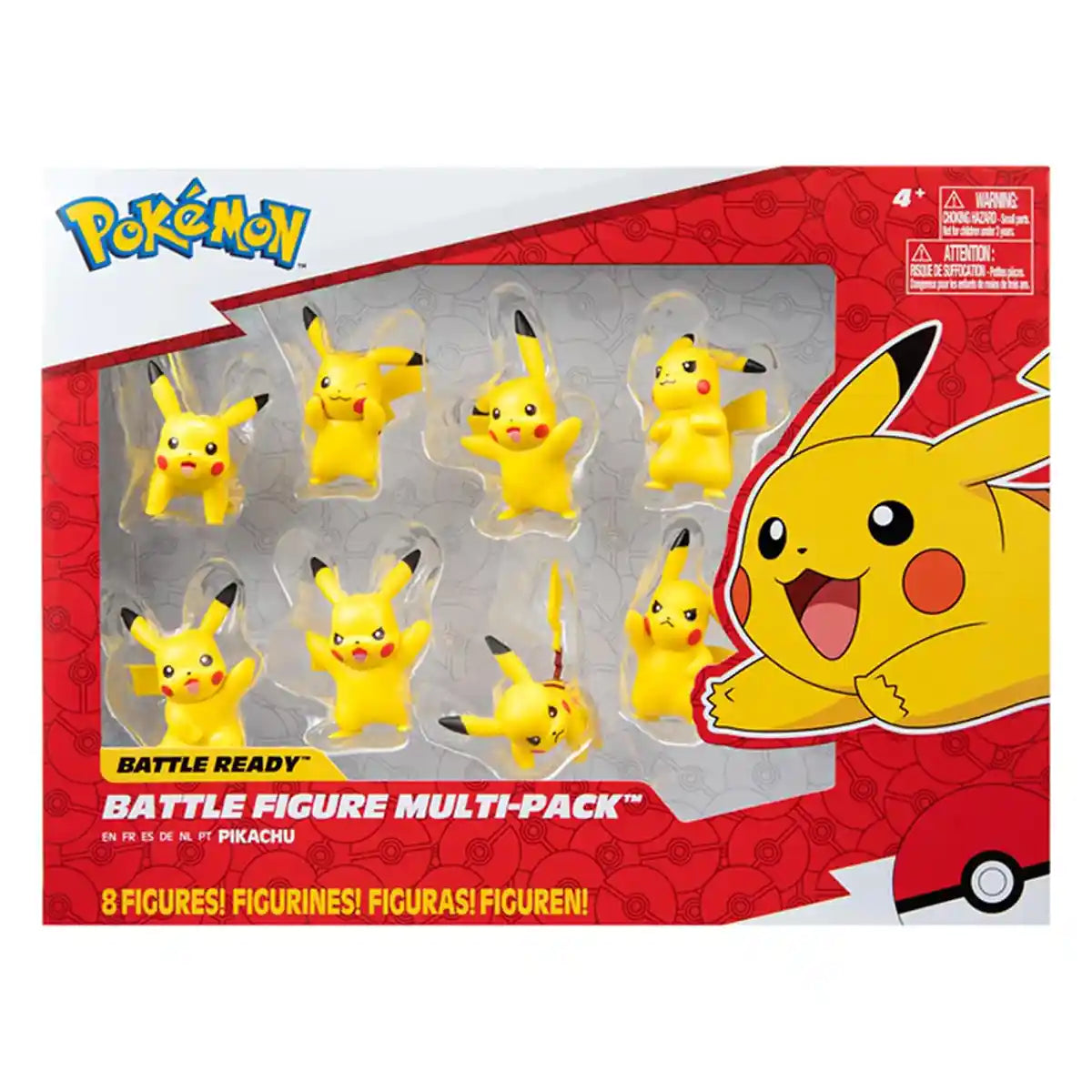 Pokemon Battle Figure Pickachu 8 pack 2
