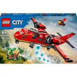 LEGO City Fire Rescue Plane Building Toy Set 60413 - Kiddy Zone
