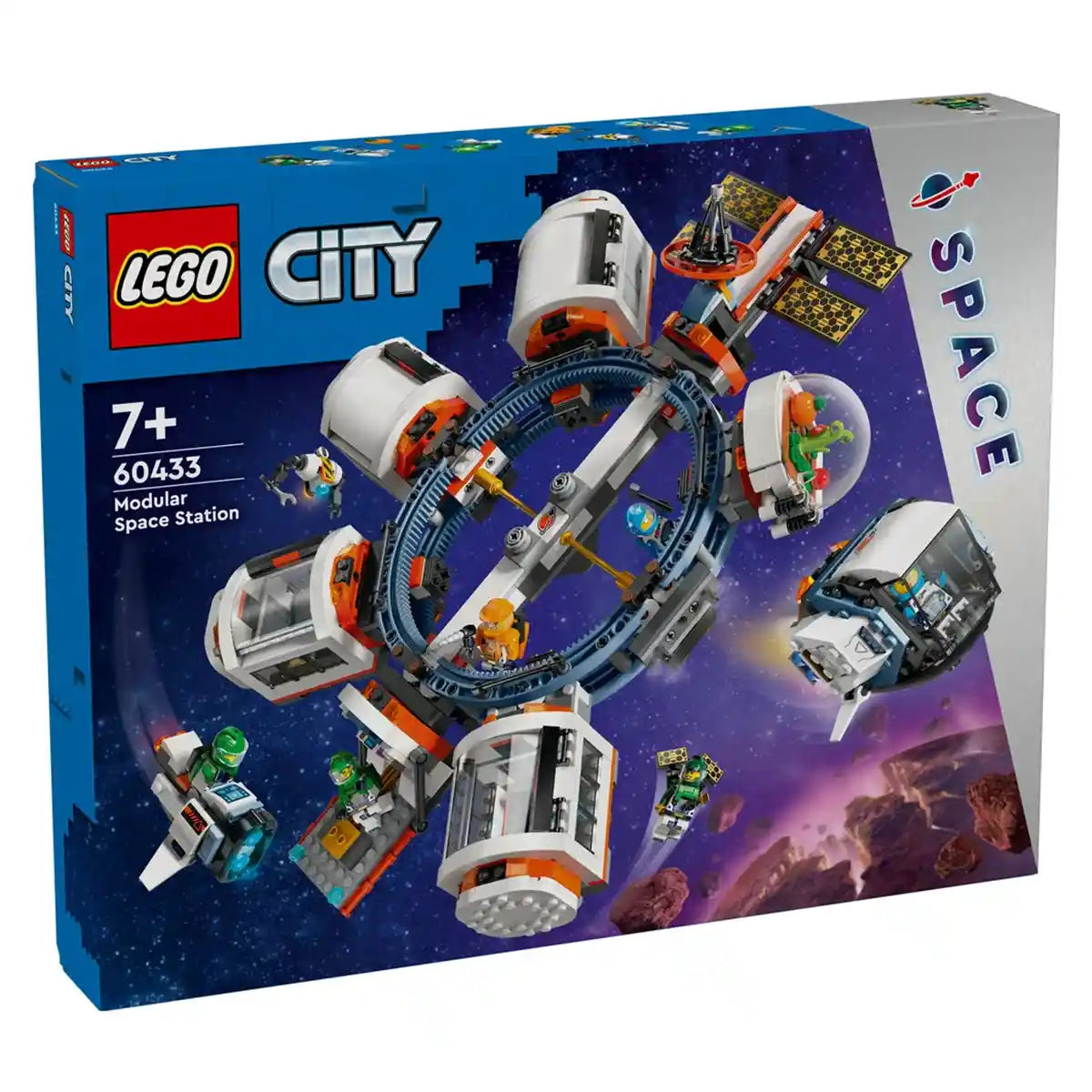 LEGO City Modular Space Station Building Toy 60433 - Kiddy Zone