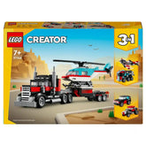 Lego 31146 Flatbed Truck with Helicopter