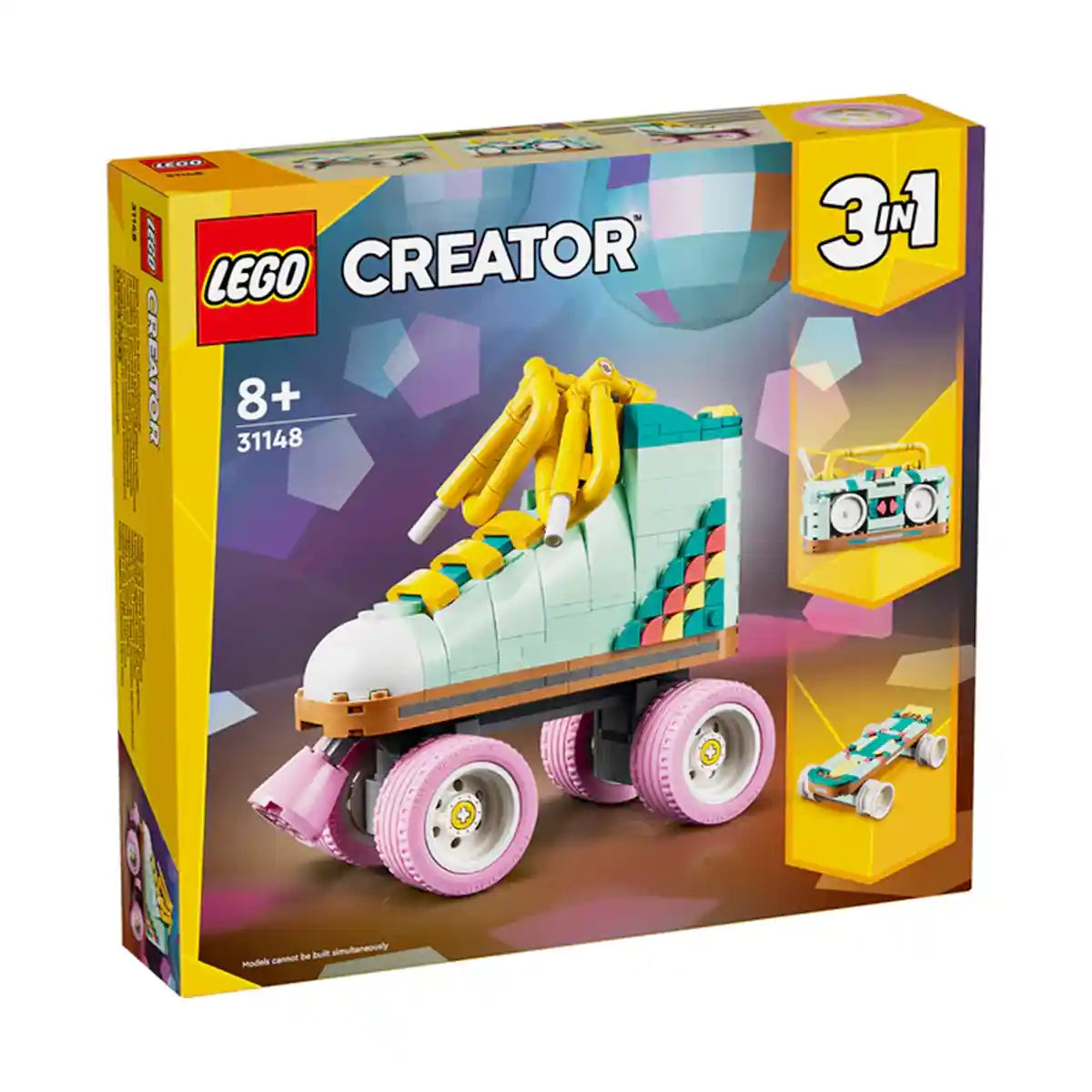 LEGO (ليغو) Creator Retro Roller Skate 3in1 Toy 31148