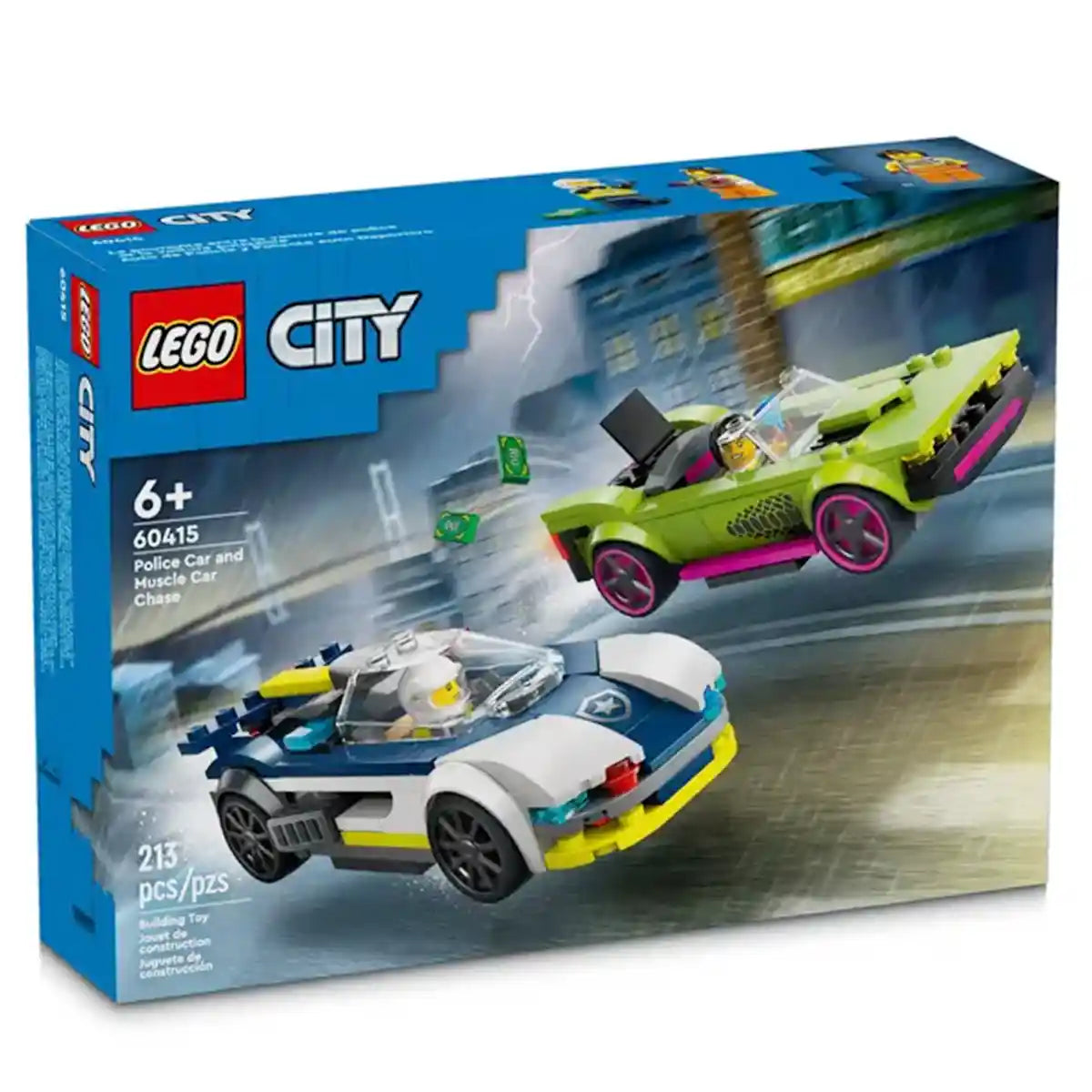 LEGO City Police Car and Muscle Car Chase Set 60415