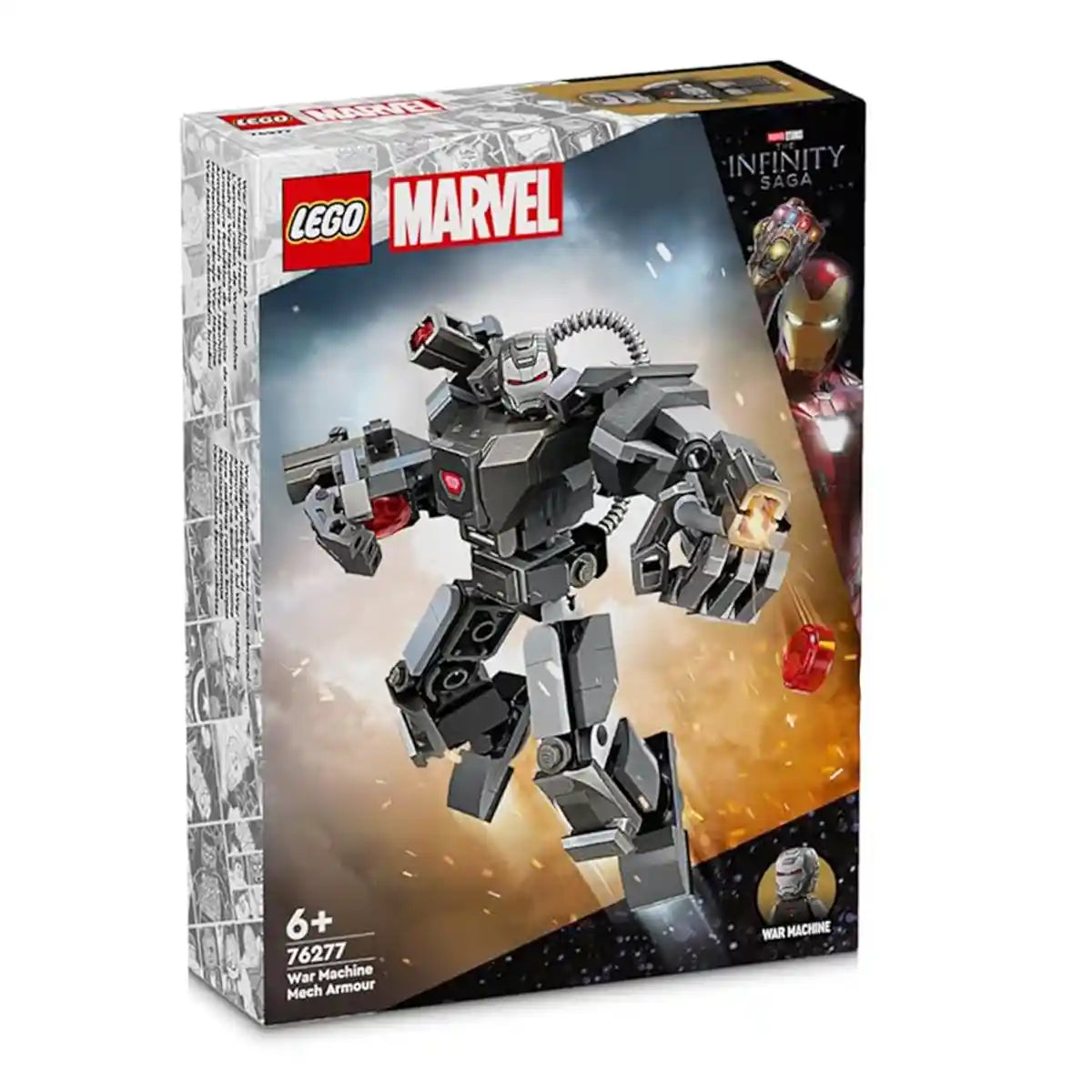 LEGO Marvel War Machine Mech Armour Building Toy 76277 - Kiddy Zone