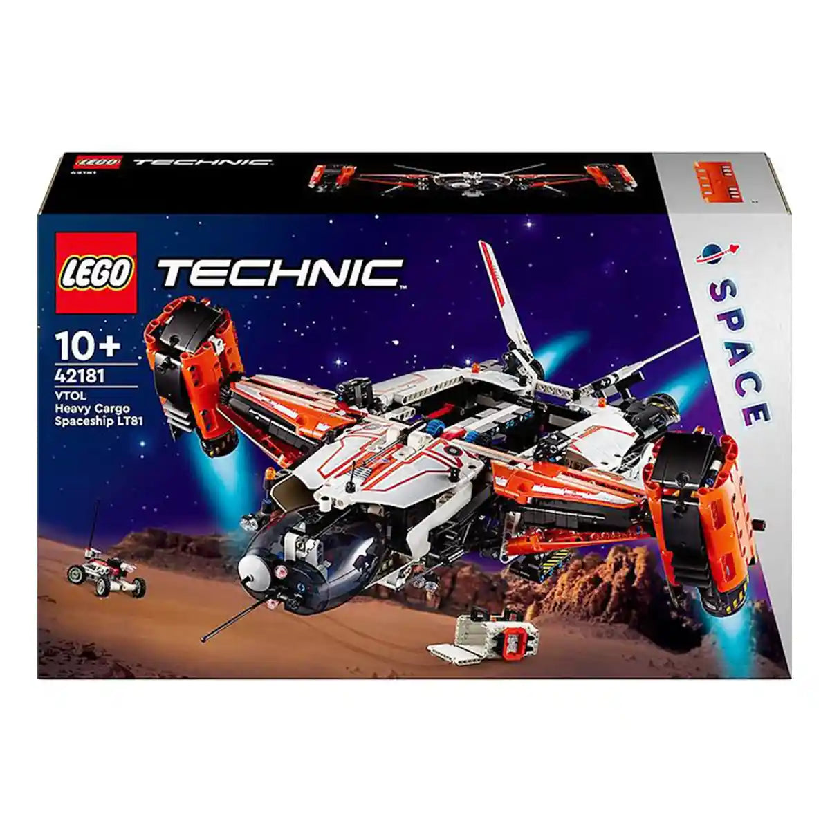 LEGO Technic VTOL Heavy Cargo Spaceship LT81 42181 - Kiddy Zone
