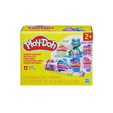 Playdoh 6 Pack Sparkle Collection Arts and Crafts Toys, 3+
