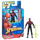 Marvel Epic Hero Series Spider-Man Miles Morales Action Figure, 4-Inch, for Kids Ages 4+