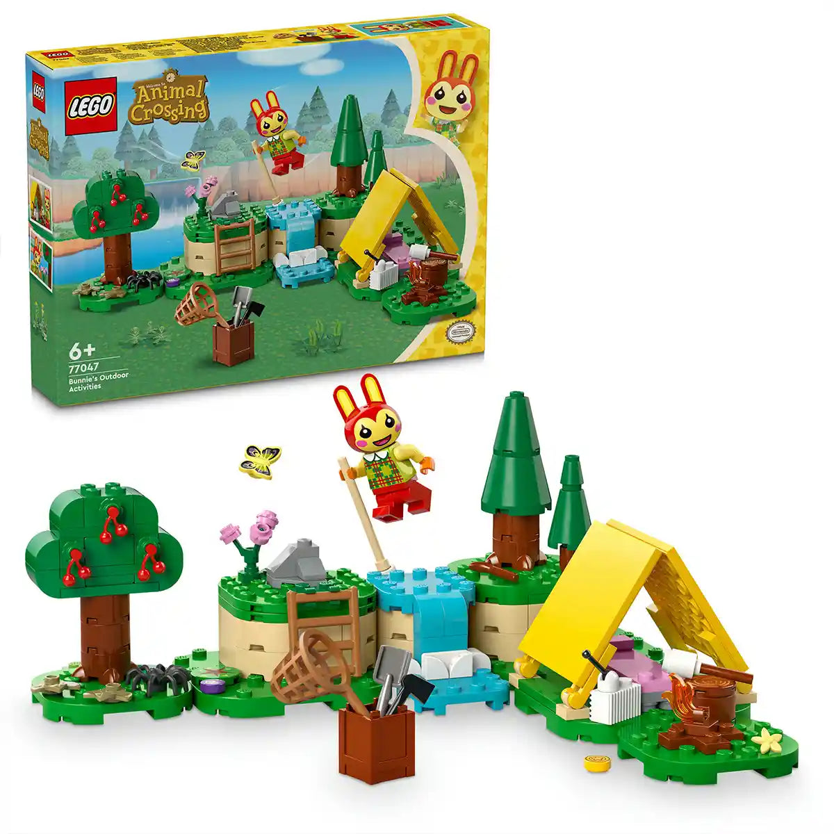 Lego Animal Crossing 77047 Bunnie's Outdoor Activities 6yrs+ - Kiddy Zone