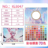 70 Color makeup eye shadow palette 3yrs+