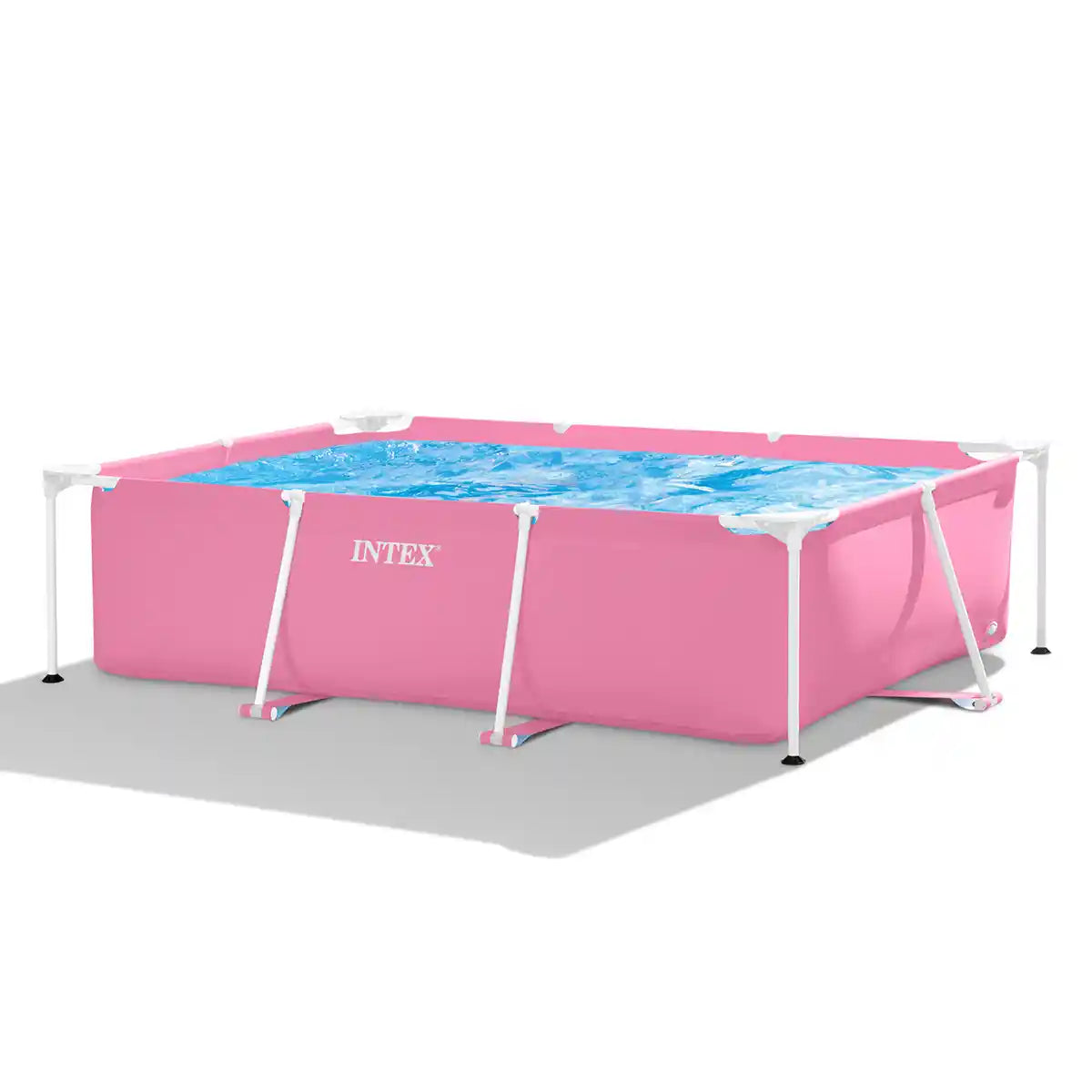 Pink Rectangular Frame Pool