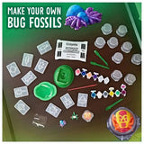 Crayola - Critter Creator Metallic Clay Art Fossil Kit W/ Paint