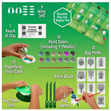 Crayola - Critter Creator Metallic Clay Art Fossil Kit W/ Paint