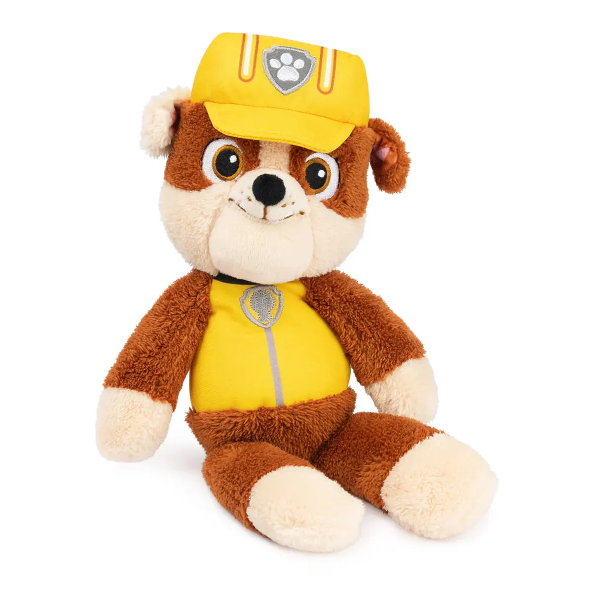 Paw Patrol Plush 13"Take A long Rubble (Impls) - Kiddy Zone