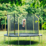 Plum 14ft Wave Springsafe Trampoline & Enclosure (3 Boxes)