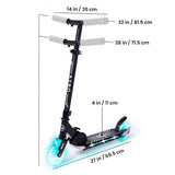 Aero Chameleon Scooter black-grey C2