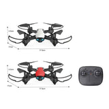 2.4G 2 PCS RC Drone in 1 packing with 1 controller