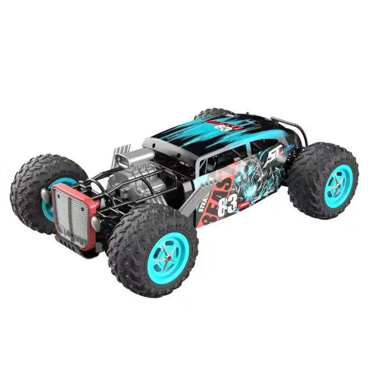 Crazon 2.4g 1:10 Rc Violent Race Car With Battery 20km/H For 3yrs+ - Kiddy Zone