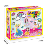 DIY DIAMOND/DIAMOND FREE STICKER - PRINCESS WALLET (PURPLE)6YRS+