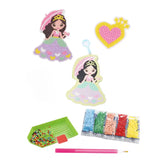 DIY DIAMOND/DIAMOND FREE STICKER - PRINCESS WALLET (PURPLE)6YRS+