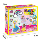 DIY DIAMOND/DIAMOND FREE STICKER - PRINCESS WALLET (YELLOW)6YRS+