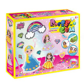 DIY DIAMOND/DIAMOND FREE STICKER - PRINCESS WALLET (YELLOW)6YRS+