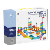 154pcs magnetic blocks for rail car 3YRS