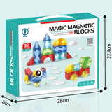 32Pcs Puzzle Magnetic building blocks 3YRS+