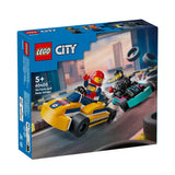 LEGO City Go-Karts and Race Drivers Toy Set 60400 - Kiddy Zone