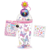 Light Up Tumbler, Tie Dye Butterfly , 15.2 FL Oz/450 mL - Kiddy Zone