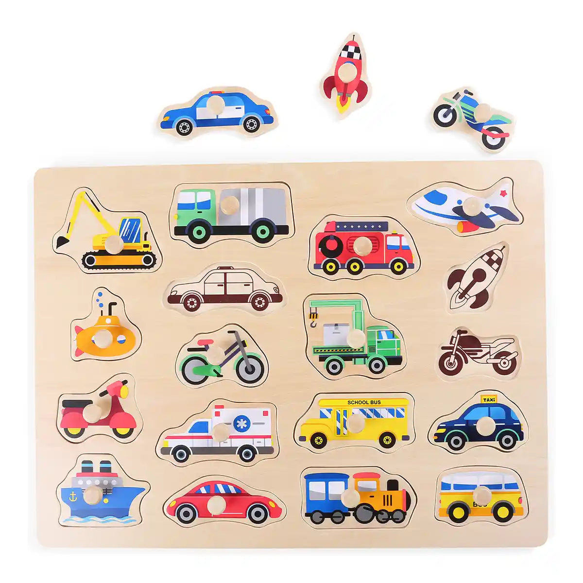 Edufun Vehicle puzzle - Kiddy Zone