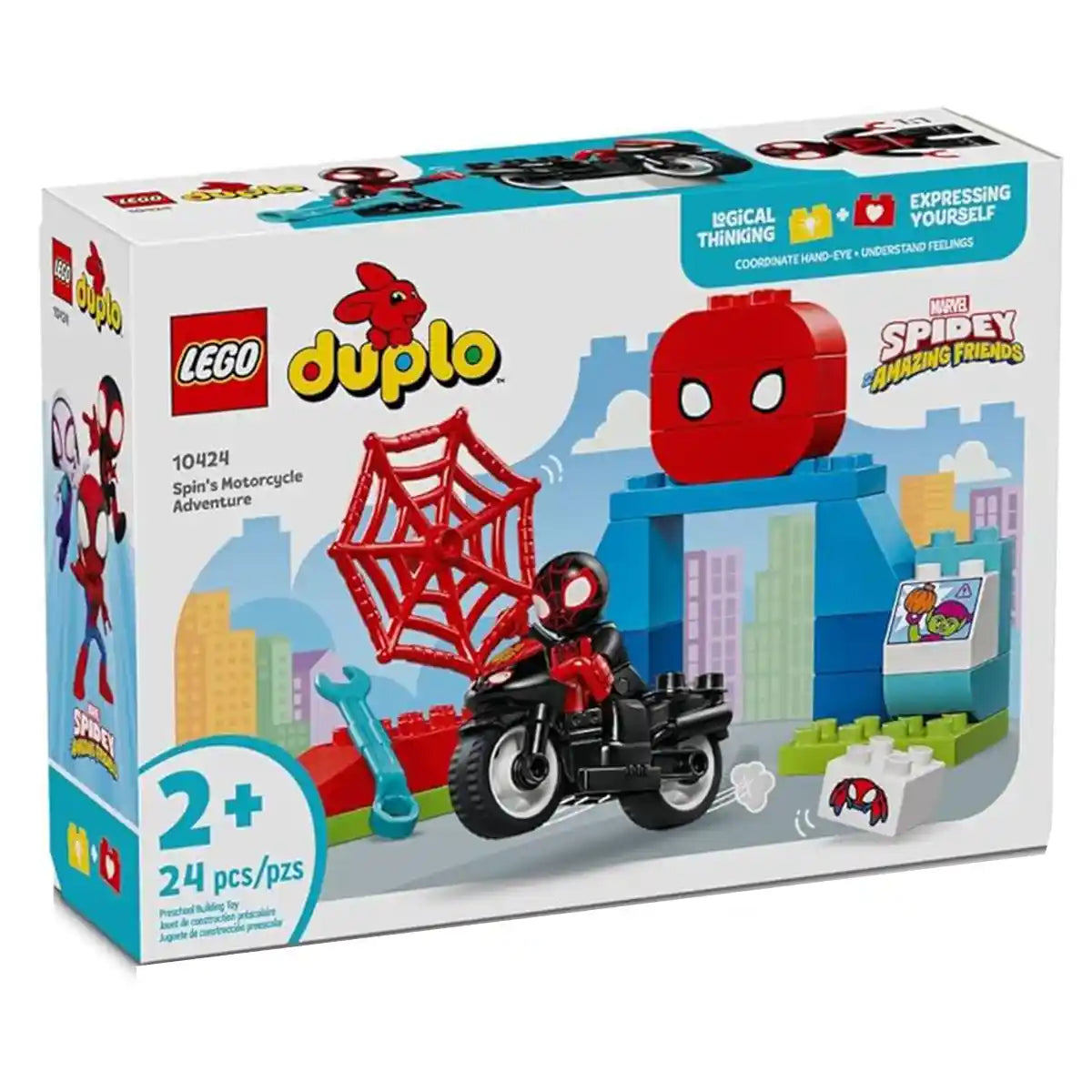 Lego 10424 Spin's Motorcycle Adventure