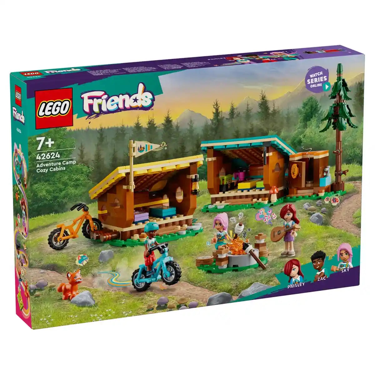 Lego Friends 42624 Adventure Camp Cozy Cabins