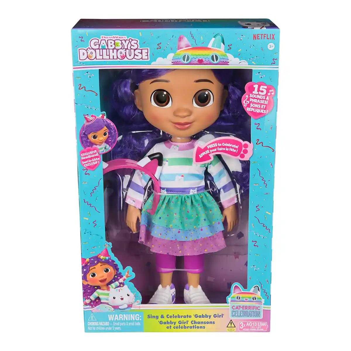 Gabby's Dollhouse Feature Doll ENG/FR
