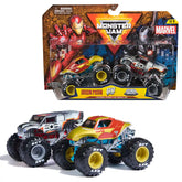 Monster Jam Marvel Vehicles 1:64 2-PK