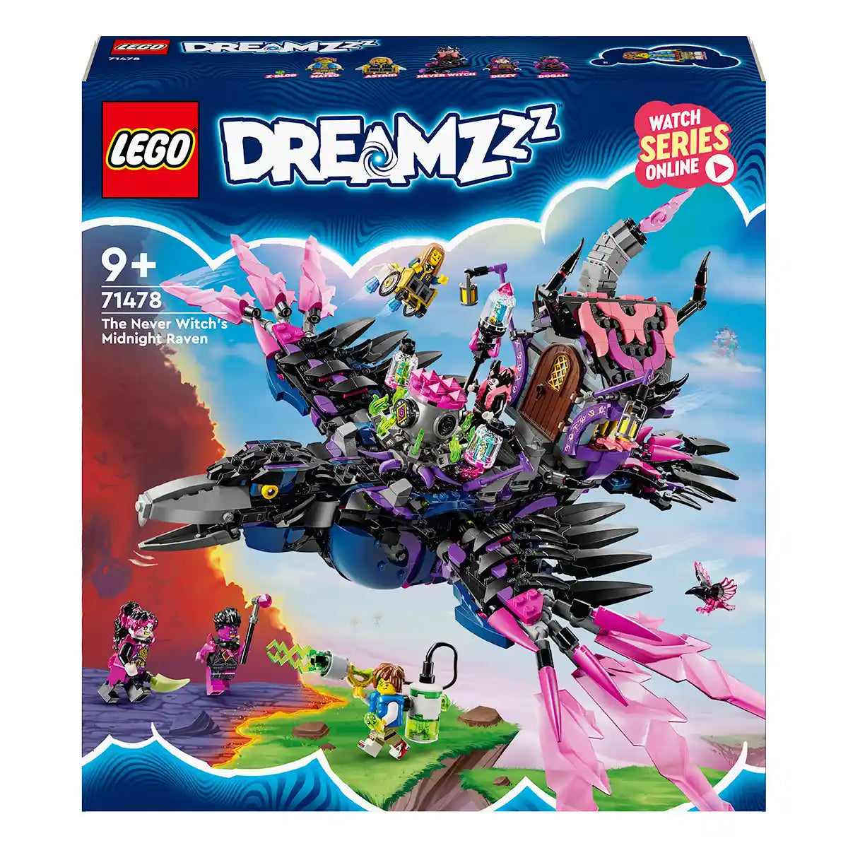 Lego Dreamzzz 71478 The Never Witch's Midnight Raven - Kiddy Zone