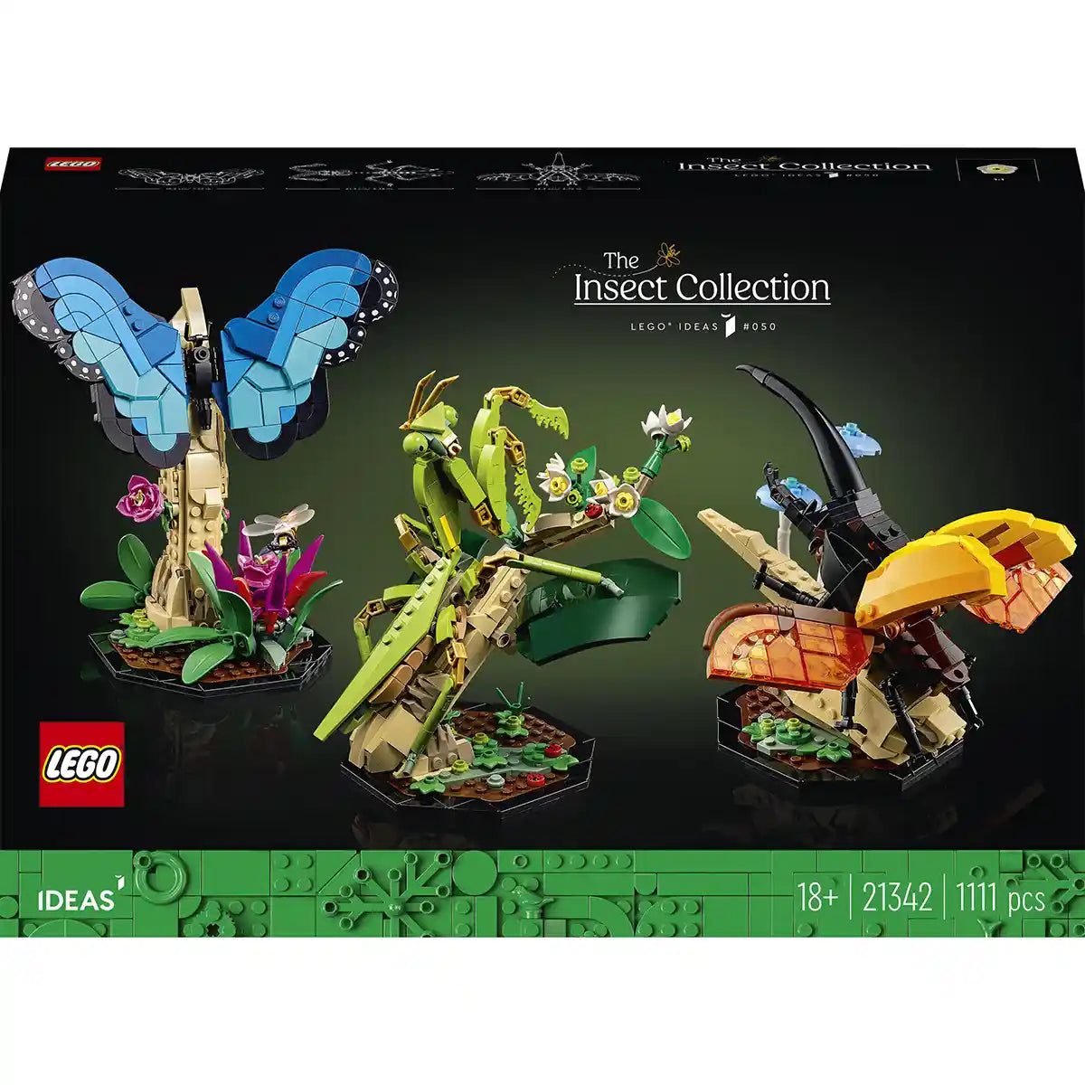 LEGO Ideas The Insect Collection 21342 Building Set for Adults (1,111 Pieces)