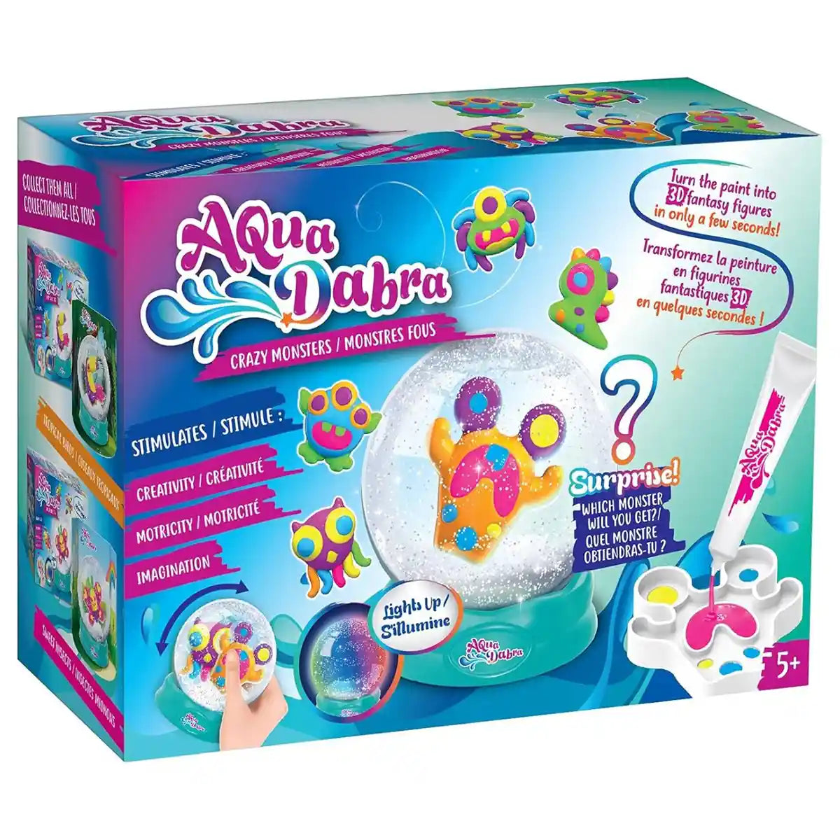 AquaDabra Crazy Monsters Water Globe