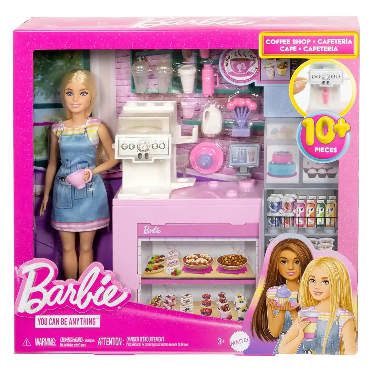 Barbie Coffee Shop Playset (Refreshed)