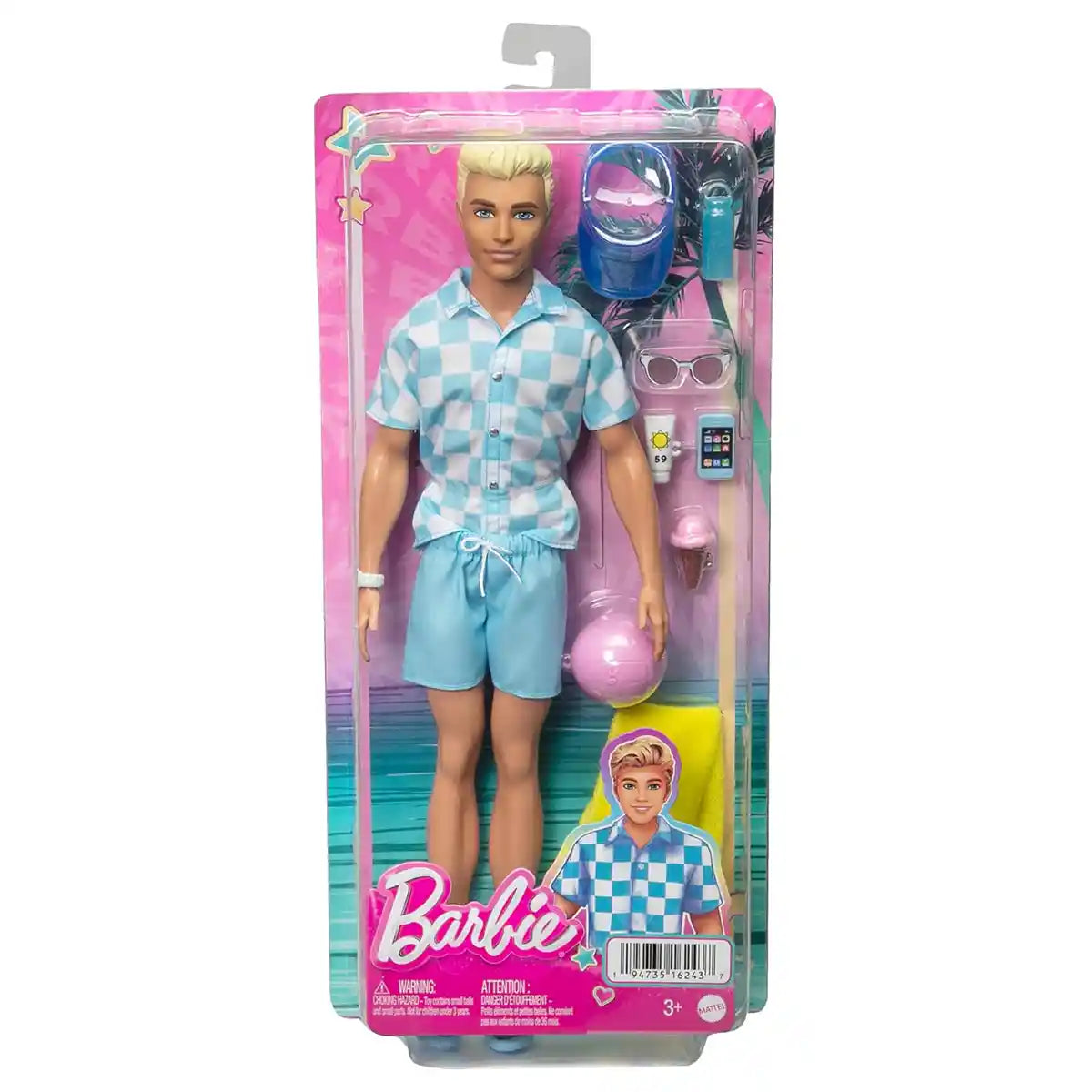 Ken Beach Doll - Kiddy Zone