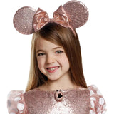 Child Minnie Rose Gold Deluxe Dress-Up 4-6
