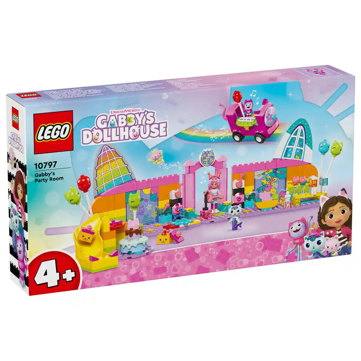 LEGO 4+ Gabby’s Dollhouse Gabby’s Party Room Playset 10797