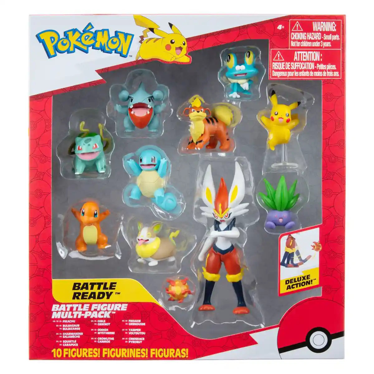 POKEMON BATTLE FIGURE MULTI 10PACK