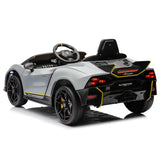 Licensed Lamborghini Autentica_Gray - Kiddy Zone